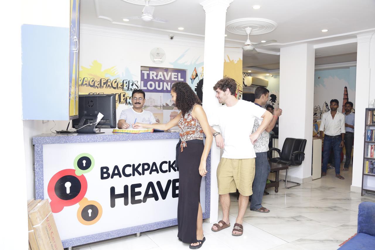 Hostel Backpackers Heaven New King - New Delhi Train Station Exterior foto